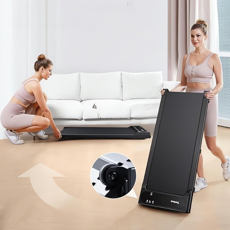 Incline Walking Pad Treadmill with Remote Control