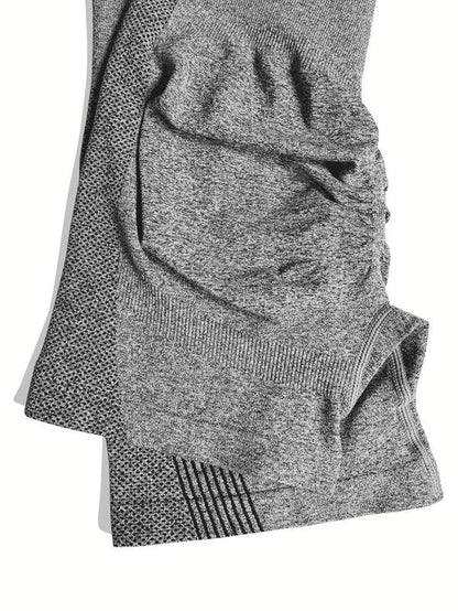 High Waist Sports Gym Shorts